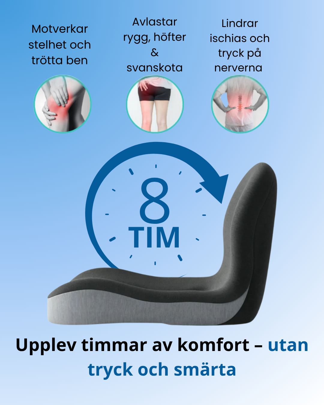 Comfort - Sittkudde För Avslappnad Hållning